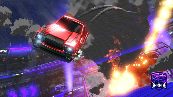 A Rocket League car design from MonkeyGemer