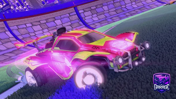 A Rocket League car design from Rundxwn