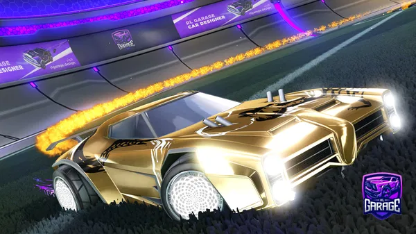 A Rocket League car design from wyfi123