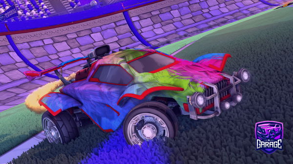 A Rocket League car design from vik_gg
