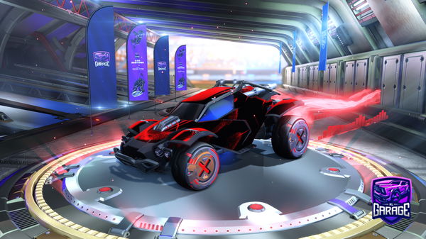 A Rocket League car design from Ballgui
