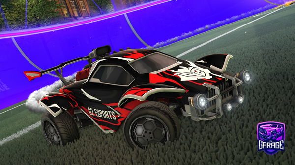 A Rocket League car design from Nxrbz_