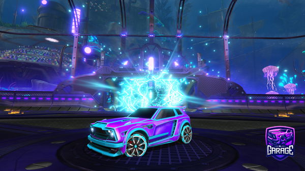 A Rocket League car design from stadzioq