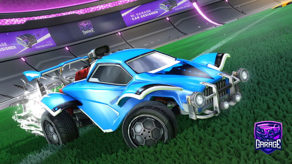 A Rocket League car design from Icerhound88