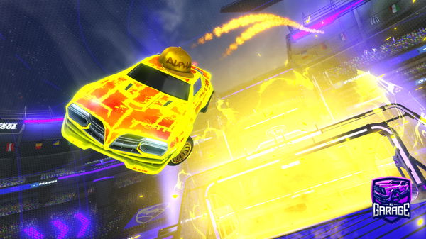 A Rocket League car design from ChappyDaBoi3