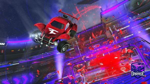 A Rocket League car design from Ryanham25