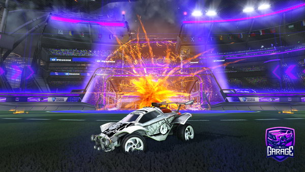 A Rocket League car design from Flofuu