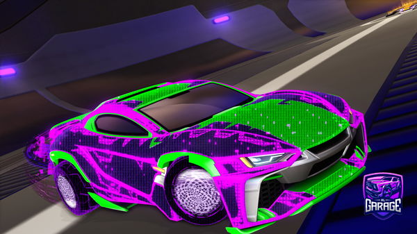A Rocket League car design from irosario78
