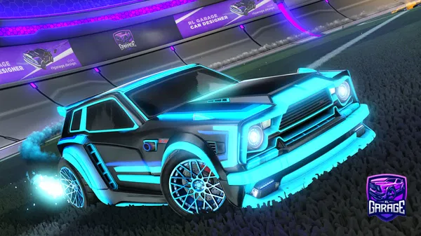 A Rocket League car design from tysucksatrl4