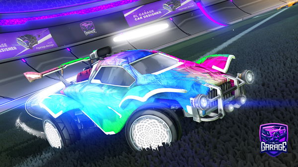 A Rocket League car design from WoggyNoggy