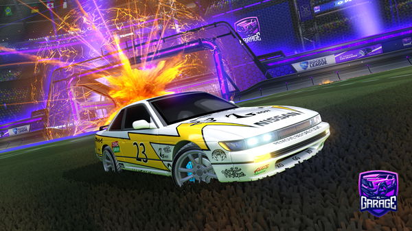 A Rocket League car design from Sovax1