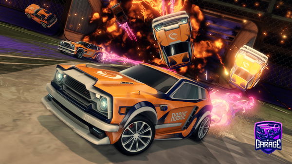 A Rocket League car design from Slipknot6