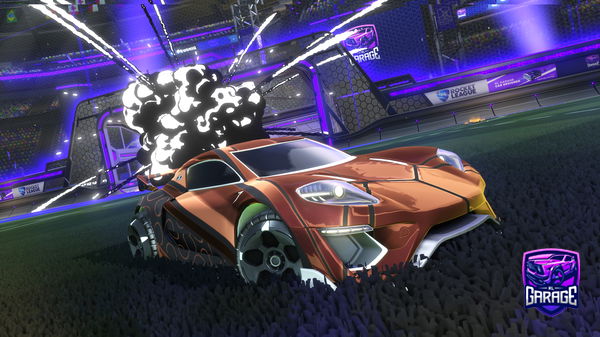 A Rocket League car design from Rilo13