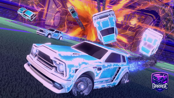 A Rocket League car design from xTR1zE