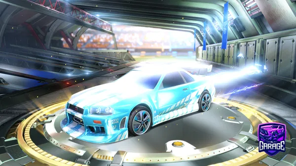 A Rocket League car design from mygloriouskingjames