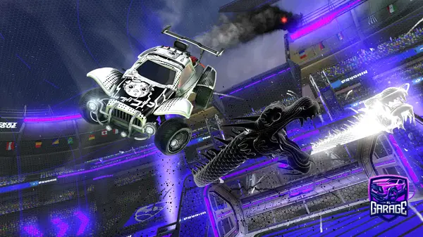 A Rocket League car design from ILIKEBANDW