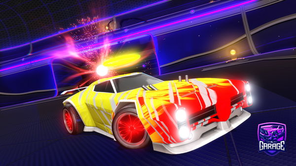 A Rocket League car design from imbassiii