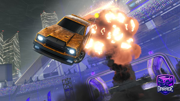 A Rocket League car design from shamanije
