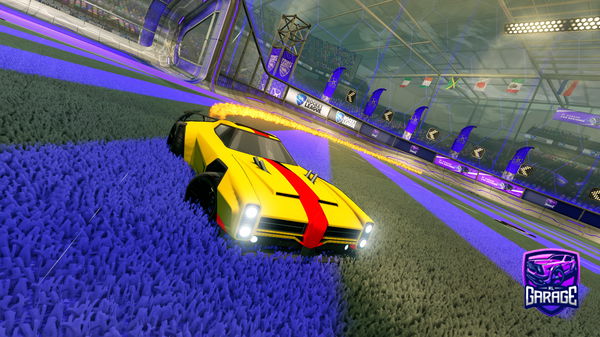 A Rocket League car design from DuduGato22
