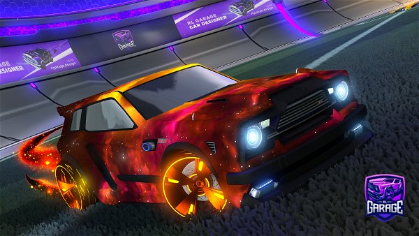 A Rocket League car design from MOLID2_