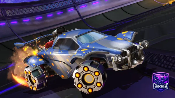 A Rocket League car design from CrspyChkn