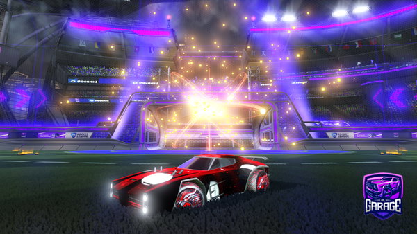 A Rocket League car design from X_pro207