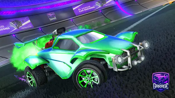 A Rocket League car design from champ134