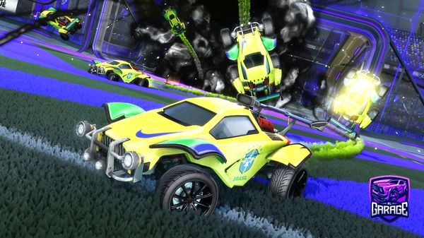 A Rocket League car design from DenkiZz_