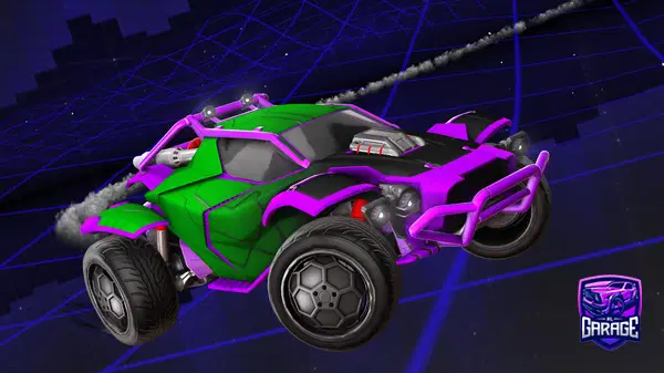 A Rocket League car design from Splashbarnes