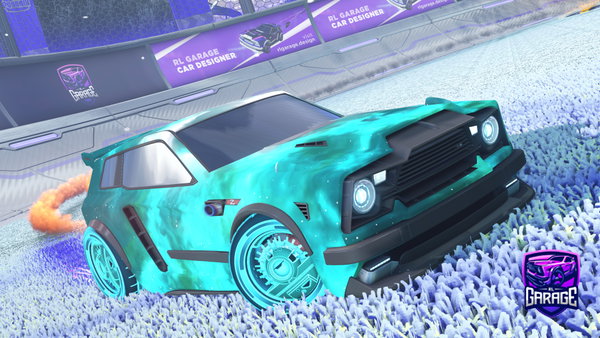 A Rocket League car design from ShahaanX