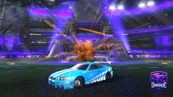 A Rocket League car design from Mosv3r_ga