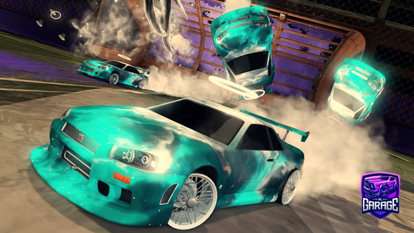 A Rocket League car design from nenereactive