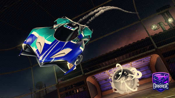 A Rocket League car design from Mc_FLY7996