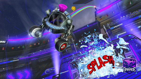 A Rocket League car design from PlzGoShower