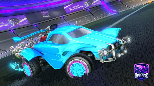 A Rocket League car design from scrambledegg88