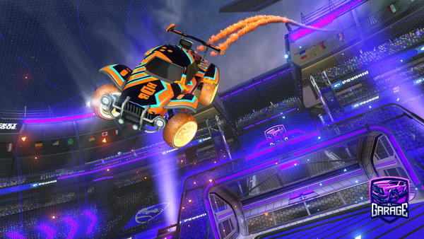 A Rocket League car design from DocOctillion13