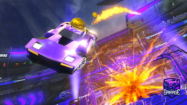 A Rocket League car design from Lizarxkid1197