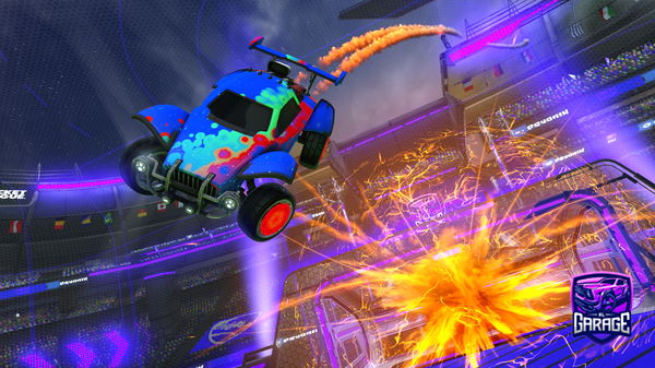 A Rocket League car design from Jowers1234