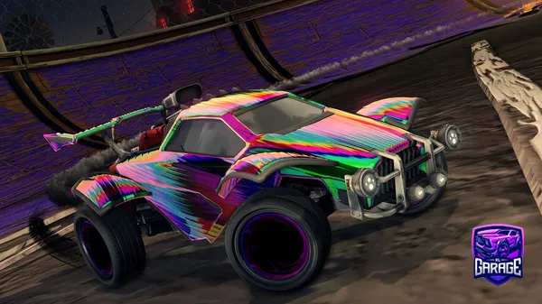 A Rocket League car design from French-Fry_