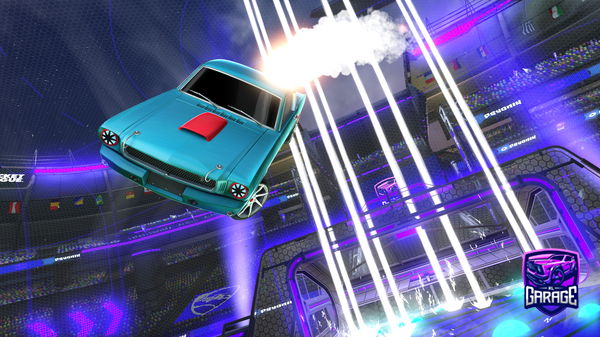 A Rocket League car design from Whitehead