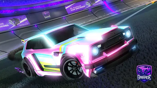 A Rocket League car design from Matthaprowilkaas