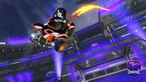 A Rocket League car design from JLew22
