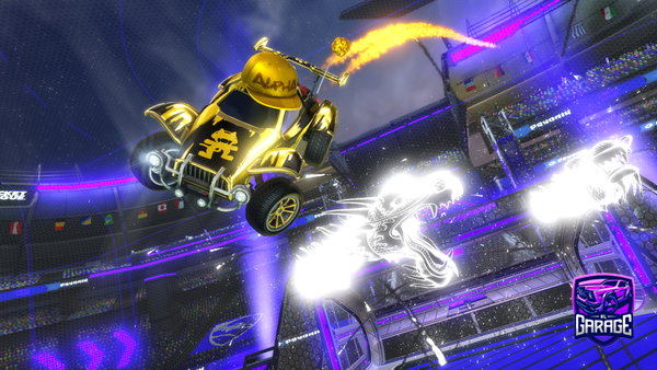 A Rocket League car design from MittKai91437