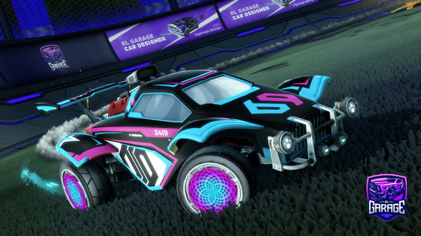 A Rocket League car design from Jststjn