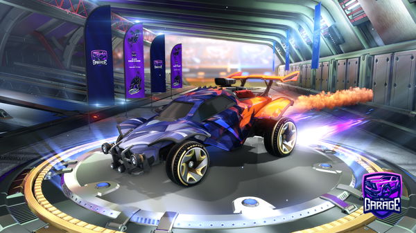 A Rocket League car design from ajcsjs