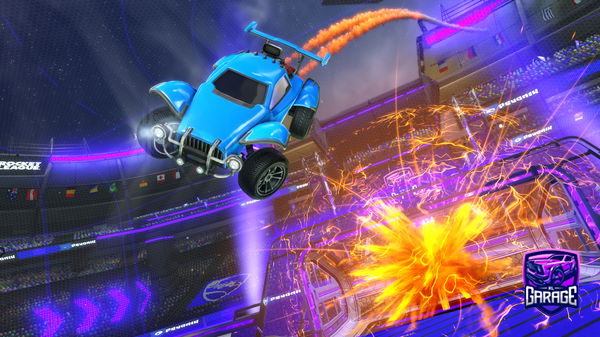 A Rocket League car design from naofacoideia