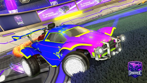 A Rocket League car design from ny0urdre4m5