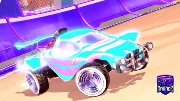 A Rocket League car design from JULA11