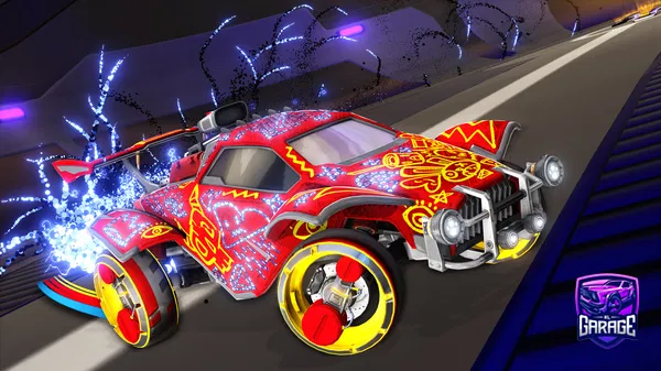 A Rocket League car design from UltraBasedSigma