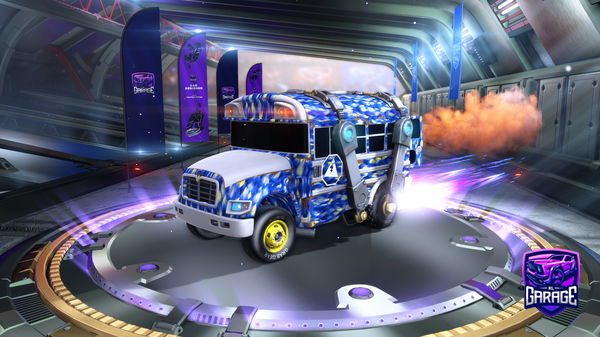 A Rocket League car design from calasaur